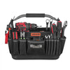 VEVOR Tool Bag, 13 Inch, 33-Pocket Open Top Tool Tote, Portable Electrical Maintenance Toolbox Organizer Storage with Hard Plastic Base, Adjustable Shoulder Strap, for Professionals DIY & Jobsite Use