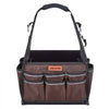 VEVOR Tool Bag, 13 Inch, 45-Pocket Open Top Tool Tote, Electrical Maintenance Toolbox Organizer Storage with Handle, Adjustable Shoulder Strap, Portable Toolbag, for Professionals DIY & Jobsite Use