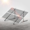 VEVOR 2 Sets Solar Panel Mounting Brackets 45-Inch, 0 to 90° Adjustable Tilt Mount Brackets Support 100-400W Solar Panels, Lightweight Aluminum Brackets with Folding Tilt Legs for RV Boat Off-Grid