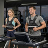 VEVOR Adjustable Weighted Vest, 24-40 lbs Comfortable X-Shape Body Weight Vest Set with 8 Weight Packs and Reflective Stripe, for Men Women, Workout Equipment for Strength Training Running Jogging