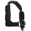 VEVOR Adjustable Weighted Vest, 35lb Weight Vest with Iron Weights, Shoulder Pad, and Reflective Stripe, Body Weight Vest Exercise Set for Men Women, Workout Equipment for Strength Training Running