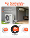 Long-range installation no splicing needed - VEVOR
