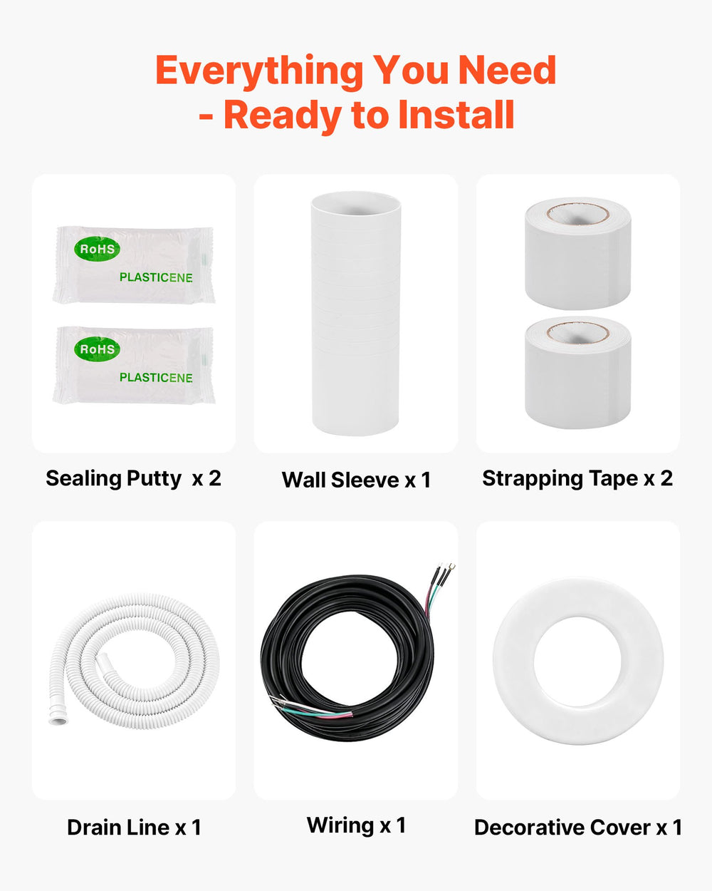 Everything you need ready to install - VEVOR