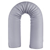 VEVOR Air Conditioner Hose Cover Wrap, Portable AC Hose Duct Vent Cover Sleeve, Insulation Sleeve for 5 & 5.9" Diameter Exhaust Hoses Tube, Easy Installation with 2 Adjustable Buckle Straps, Gray