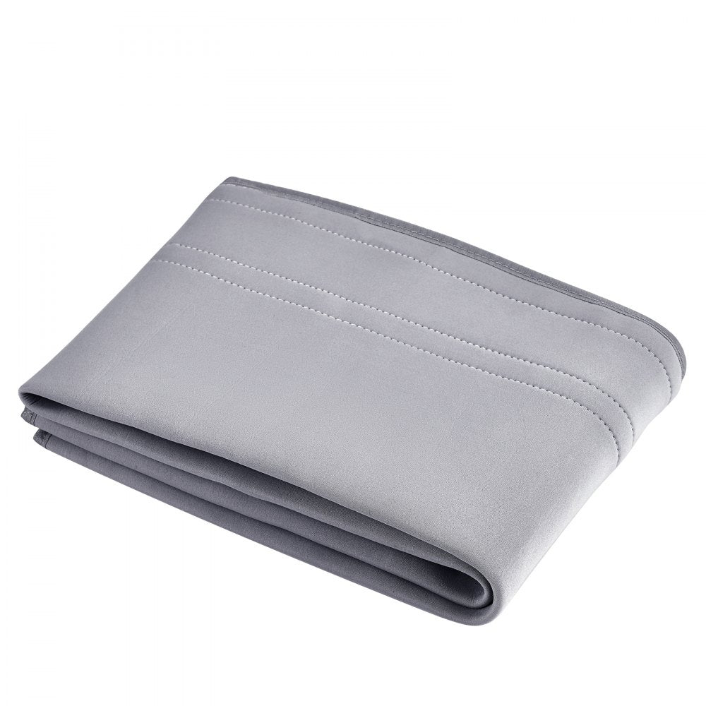 VEVOR Air Conditioner Hose Cover Wrap, Portable AC Hose Duct Vent Cover Sleeve, Insulation Sleeve for 5 & 5.9" Diameter Exhaust Hoses Tube, Easy Installation with 2 Adjustable Buckle Straps, Gray