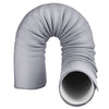 VEVOR Air Conditioner Hose Cover Wrap, Portable AC Hose Duct Vent Cover Sleeve, Insulation Sleeve for 5 & 5.9" Diameter Exhaust Hoses Tube, Easy Installation with 2 Adjustable Buckle Straps, Gray