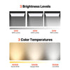VEVOR 2x4 FT LED Flat Panel Light, 7800 LM, Flush Mount LED Drop Ceiling Lighting Fixture with 3 Color Selectable 4000K/5000K/6000K, 30W/40W/50W, 0-10V Dimmable, Ultra Slim for Home Kitchen, 2 Pack