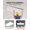 VEVOR 2x4 FT LED Flat Panel Light, 7800 LM, Flush Mount LED Drop Ceiling Lighting Fixture with 3 Color Selectable 4000K/5000K/6000K, 30W/40W/50W, 0-10V Dimmable, Ultra Slim for Home Kitchen, 2 Pack
