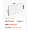VEVOR 2x4 FT LED Flat Panel Light, 7800 LM, Flush Mount LED Drop Ceiling Lighting Fixture with 3 Color Selectable 4000K/5000K/6000K, 30W/40W/50W, 0-10V Dimmable, Ultra Slim for Home Kitchen, 2 Pack