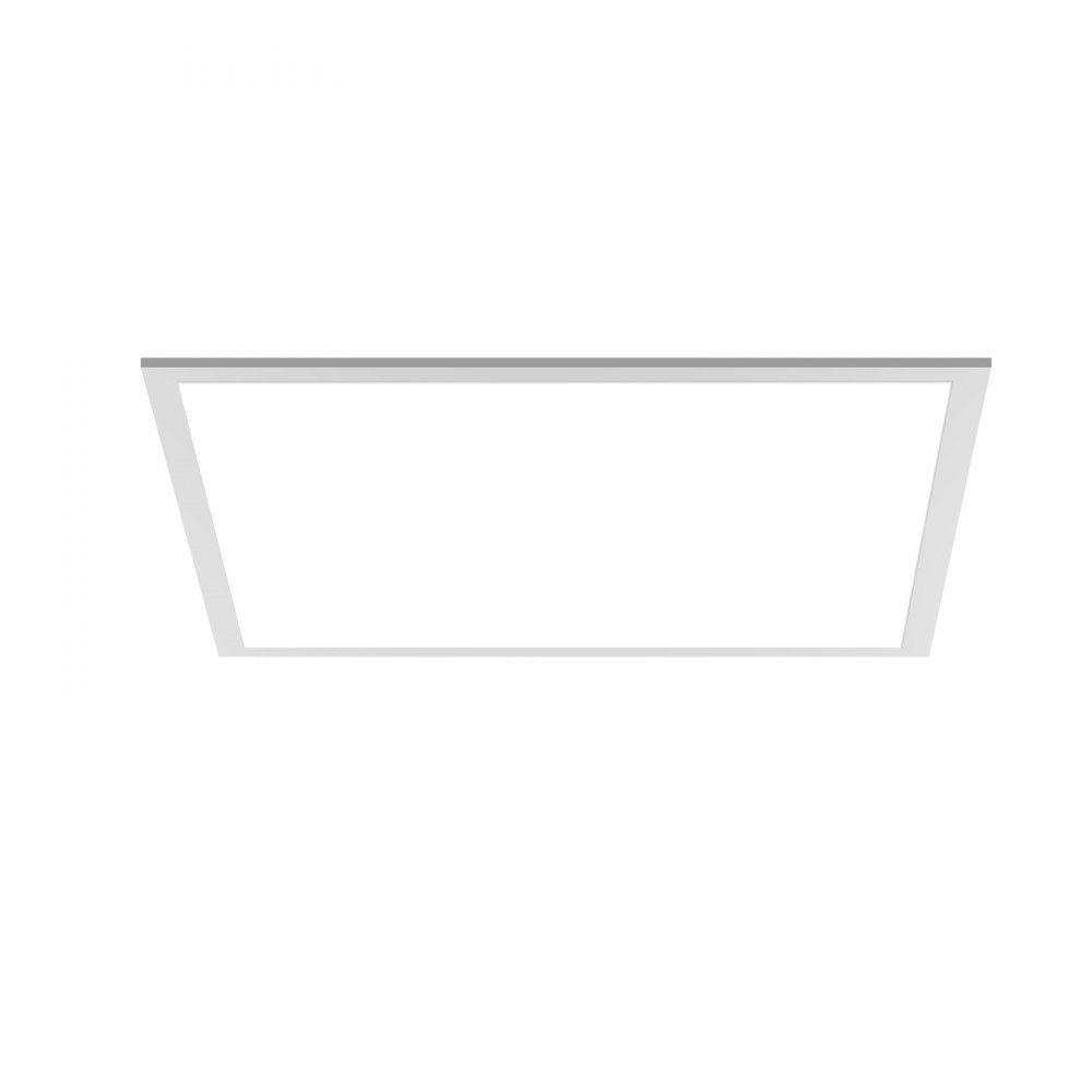 VEVOR 2x2 FT LED Flat Panel Light, 5700 LM, Flush Mount LED Drop Ceiling Lighting Fixture with 3 Color Selectable 3000K/4000K/5000K, 25W/30W/40W, 0-10V Dimmable, Ultra Slim for Home Kitchen, 4 Pack