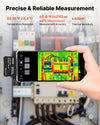 VEVOR Thermal Imaging Camera for Android & iOS, 512 x 384 Super Resolution, 25HZ Refresh Rate Infrared Thermal Imager for Smartphones Tablets, 256 x 192 IR Resolution, -4°F-1022°F & 6 Color Palettes