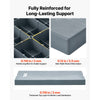 VEVOR Mini Split Pad 38L x 18W x 3H in for 9000-36000 BTU Air Conditioner, AC Condenser Base for Ductless Air Conditioner, Heat Pump, 700 lbs Capacity, Heavy Duty Outdoor AC Unit Base, Rubber Pad,Gray