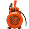 VEVOR 1/2 HP 2 Stage Rotary Vane Vacuum Pump, 5 CFM, 115V Air Conditioning Vacuum Pump, 1/4" SAE Male 3/8" SAE Male 1/2" ACME Male Inlet, for HVAC Repair, Refrigeration Maintenance, Resin Degassing