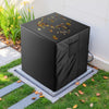 VEVOR Air Conditioner Cover, 32 x 32 x 36 inch Ac Cover for Air Conditioning Unit, Three-Layer, Waterproof Polyester Fabric, Mesh Ventilation, Universal Defender for Outdoor Outside Ac Unit, Black