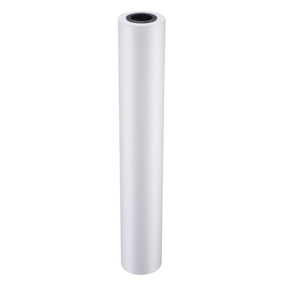 VEVOR Wide Format Paper, 24 in x 150 ft Plotter Paper, 4 Rolls CAD Bond Rolls with 2 in Core, 20 LB Bond Paper Rolls, Idea for CAD Drawings, Engineering Plans, GIS Maps & Architectural Designs