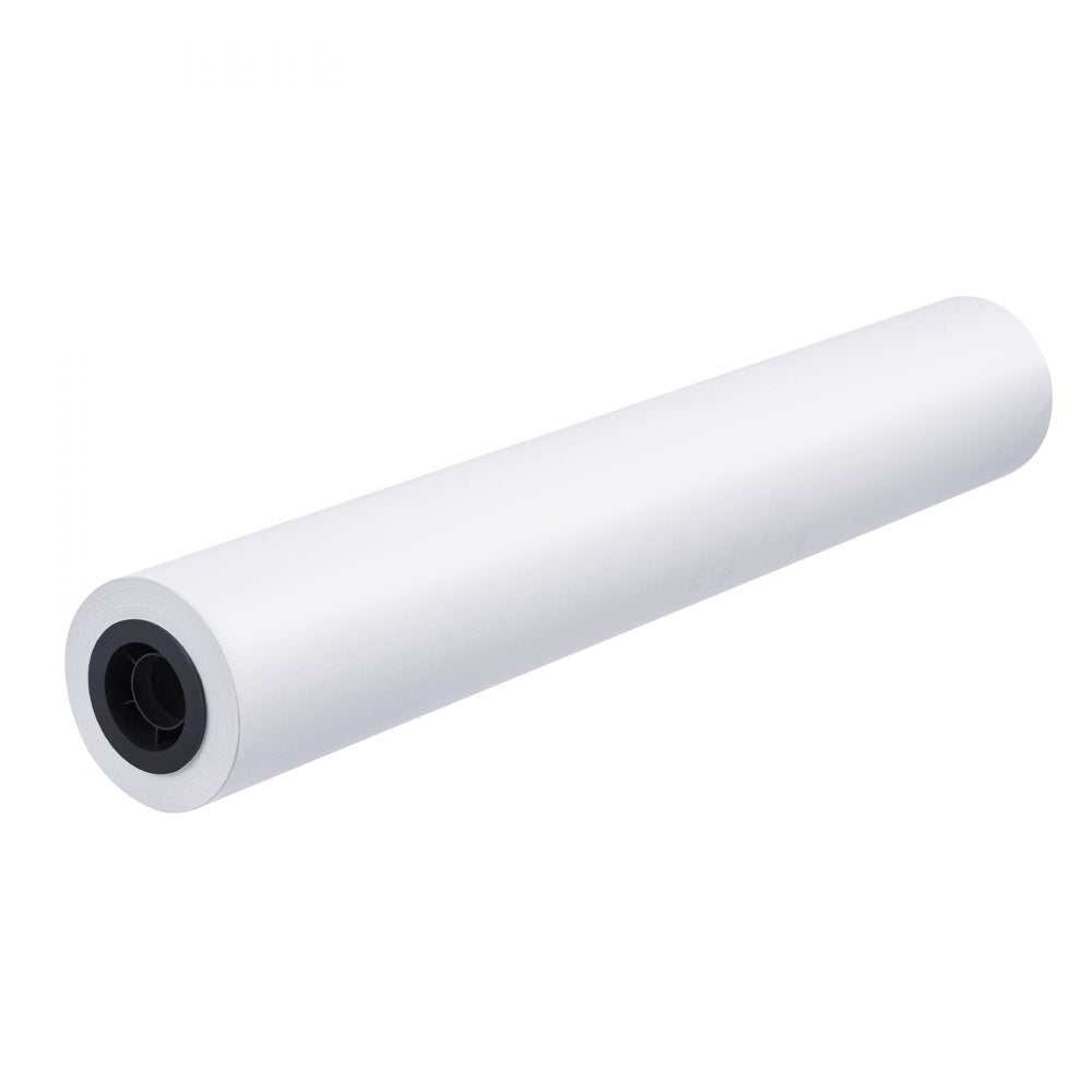 VEVOR Wide Format Paper, 24 in x 150 ft Plotter Paper, 4 Rolls CAD Bond Rolls with 2 in Core, 20 LB Bond Paper Rolls, Idea for CAD Drawings, Engineering Plans, GIS Maps & Architectural Designs