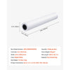 VEVOR Wide Format Paper, 24 in x 150 ft Plotter Roll, 2 Rolls CAD Bond Rolls with 2 in Core, 20 LB Bond Paper Rolls, Ideal for CAD Drawings, Engineering Plans, GIS Maps, and Architectural Designs