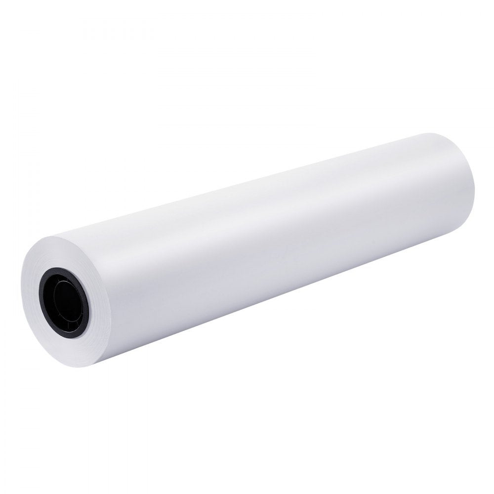 VEVOR Wide Format Paper, 30 in x 500 ft Plotter Roll, 2 Rolls CAD Bond Rolls with 3 in Core, 20 LB Bond Paper Rolls, Ideal for CAD Drawings, Engineering Plans, GIS Maps, and Architectural Designs