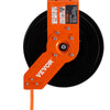 VEVOR Retractable Air Hose Reel, 3/8 IN x 50 FT Hybrid Air Hose Max 300PSI, Air Compressor Hose Reel with 5 In Lead in, Ceiling / Wall Mount Heavy Duty Double Arm Steel Reel