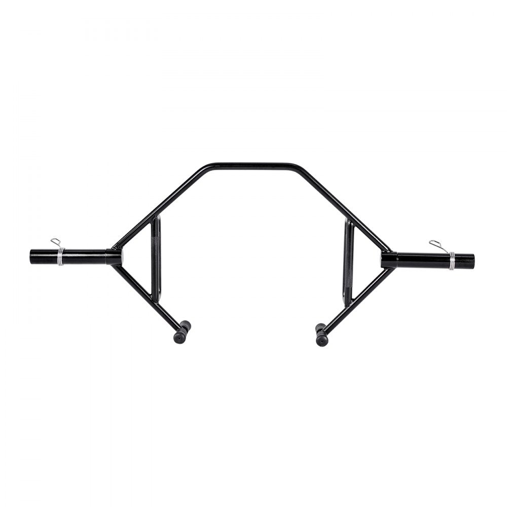 VEVOR Trap Bar Hex Bar, Open-Ended Frame Hex Barbell, 2-Inch 800 LBS Capacity Shrug Bars with Knurled Grips, Weightlifting and Strength Training Equipment, Home Gym for Squats Deadlifts Shoulder Press