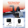 VEVOR Diesel Air Heater Controller, DC5V Universal Diesel Air Heater Controller Thermostat Switch, Parking Heaters Controllers with LCD Display and Remote Control, Fits for 2KW/5KW/8KW Diesels Heaters