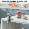 VEVOR Manual Can Opener, Sturdy Tabletop Can Opener for Big Cans, Durable with Stand, Height-Adjustable Professional Jar Opener, Suitable for Cans Up to 11.8" High, Ideal for Restaurants, Hotels, H