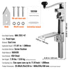 VEVOR Manual Can Opener, Sturdy Tabletop Can Opener for Big Cans, Durable with Stand, Height-Adjustable Professional Jar Opener, Suitable for Cans Up to 11.8" High, Ideal for Restaurants, Hotels, H