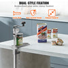 VEVOR Manual Can Opener, Sturdy Table-Mounted Opener for Big Cans, Durable with Stand, Height-Adjustable Professional Bottle Opener, Suitable for Cans Up to 15.7" High, Ideal for Restaurants, Hotel