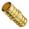 VEVOR Pipe Fittings, 1/2" 45PCS (15xStraight, 15xElbows, 15xTees) Brass Pipe Fittings, Push-Fit Pipe Connector Brass Air Fittings, Plumbing Fittings Adapter for Heating/Shower Systems, Water Pipes