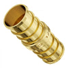 VEVOR Pipe Fittings, 1/2" 50PCS Brass Pipe Fittings, Clamp-style Straight-Through Pipe Connector Brass Air Fittings, Heavy Duty Plumbing Fittings Tube Adapter for Heating/Shower Systems,Water Pipes