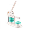 VEVOR Button Maker Machine, 1.25"/2.25"(32/58 mm), Quick-Change Plastic Pin Maker with 200pcs Button Parts, Circle Cutter and Magic Book, Reinforced Handle, for DIY Badges, Pins, Key Chains