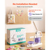 VEVOR Button Maker Machine, 2.25"/3"(58/75 mm), Quick-Change Plastic Pin Maker with 200pcs Button Parts, Circle Cutter and Magic Book, Reinforced Handle, for DIY Badges, Pins, Key Chains