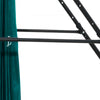 VEVOR Yoga Stand Frame, Max 440.9 lbs Load Swing Stand, Triangular Structure Pull Up Stands, Aerial Silk Stands with EVA Foam & 6.6-yard Yoga Hammock, 4-Level Horizontal & 6-Level Vertical Adjustment