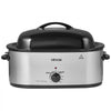 VEVOR Electric Roaster Oven, 22 Qt 1450W, Turkey Roasting Pan, Metal Self-Basting Lid, 150-450°F Adjustable Heat, Countertop Turkey Cooker with Defrost and Warm Functions, Removable Pan and Rack