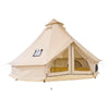 VEVOR Oxford Bell Tent, 4 Seasons 16.4 ft Yurt Tent for Camping with Stove Jack, Waterproof Breathable Holds up to 7 People with Zipped Detachable Floor, Family Camping Glamping Outdoor Hunting Party