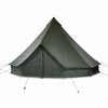 VEVOR Canvas Bell Tent, 4 Seasons 9.84 ft Yurt Tent for Camping with Stove Jack, Canvas Breathable Holds up to 3 People with Zipped Detachable Floor, for Family Camping Glamping Outdoor Hunting Party