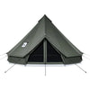 VEVOR Canvas Bell Tent, 4 Seasons 9.84 ft Yurt Tent for Camping with Stove Jack, Canvas Breathable Holds up to 3 People with Zipped Detachable Floor, for Family Camping Glamping Outdoor Hunting Party