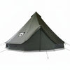 VEVOR Canvas Bell Tent, 4 Seasons 13.12 ft Yurt Tent for Camping with Stove Jack, Canvas Breathable Holds up to 4 People with Zipped Detachable Floor, for Family Camping Glamping Outdoor Hunting Party