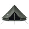 VEVOR Canvas Bell Tent, 4 Seasons 13.12 ft Yurt Tent for Camping with Stove Jack, Canvas Breathable Holds up to 4 People with Zipped Detachable Floor, for Family Camping Glamping Outdoor Hunting Party