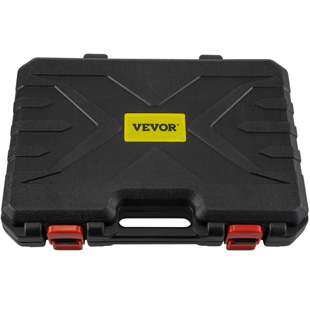 VEVOR Hydraulic Flaring Tool Kit, 45° Double Flaring Tool, Brake Repair Brake Flaring Tools for 3/16"-1/2", Brake Flare Tool with Tube Cutter and Deburrer, 32 PCS Tube Flaring Tools for Copper Lines