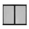 VEVOR RV Screen Door Protector, 22.5 x 20 inch Door Grille, Easy to Install and Disassemble, Reinforced Breathable Protective Mesh, Aluminum Alloy Camper RV Entry Protector for Pet Protection, Black