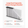 VEVOR 16 x 28 x 4 Furnace Filter, MERV 13 HVAC Ac Filters,12-Month Electrostatic Pleated Air Conditioner Filters, 2-Pack (Actual Size: 16.34 x 27.76 x 3.98 Inch) for Capturing Dust, Smog, Pet Dander