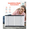 VEVOR 16 x 28 x 4 Furnace Filter, MERV 13 HVAC Ac Filters,12-Month Electrostatic Pleated Air Conditioner Filters, 2-Pack (Actual Size: 16.34 x 27.76 x 3.98 Inch) for Capturing Dust, Smog, Pet Dander