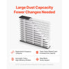 VEVOR 20 x 25 x 4 Furnace Filter, MERV 11 HVAC Ac Filters,12-Month Electrostatic Pleated Air Conditioner Filters, 4-Pack (Actual Size: 20.47 x 25.20 x 3.98 Inch) for Capturing Dust, Smog, Pet Dander