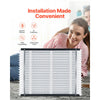 VEVOR 20 x 25 x 4 Furnace Filter, MERV 11 HVAC Ac Filters,12-Month Electrostatic Pleated Air Conditioner Filters, 4-Pack (Actual Size: 20.47 x 25.20 x 3.98 Inch) for Capturing Dust, Smog, Pet Dander