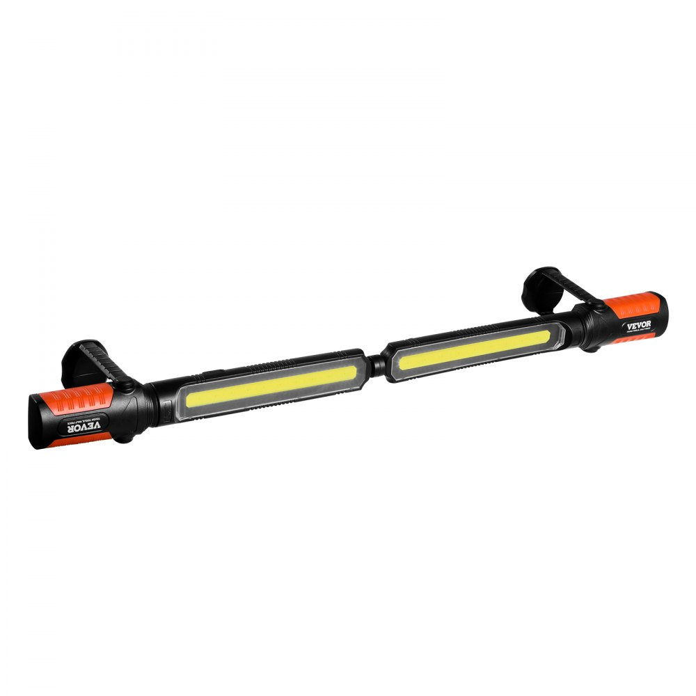 VEVOR Underhood Work Light, 1450LM, 4400mAh Rechargeable Magnetic Bright LED Light, Portable Cordless Mechanic Work Light Bar, for Car Repairing Inspection Garage Workshop Emergency Home Lighting