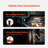 VEVOR Underhood Work Light, 1250LM, 6000mAh Rechargeable Magnetic Bright LED Light, Portable Cordless Mechanic Work Light Bar, for Car Repairing Inspection Garage Workshop Emergency Home Lighting