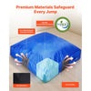 VEVOR Crash Pad, 5 x 5 ft Crash Pad for Kids Sensory with Foam Blocks and Washable Cover, Large Soft Foam Landing Zone Giant Pillow Mat, Sensory Room Equipment for Children Jumping, Relaxing & Play