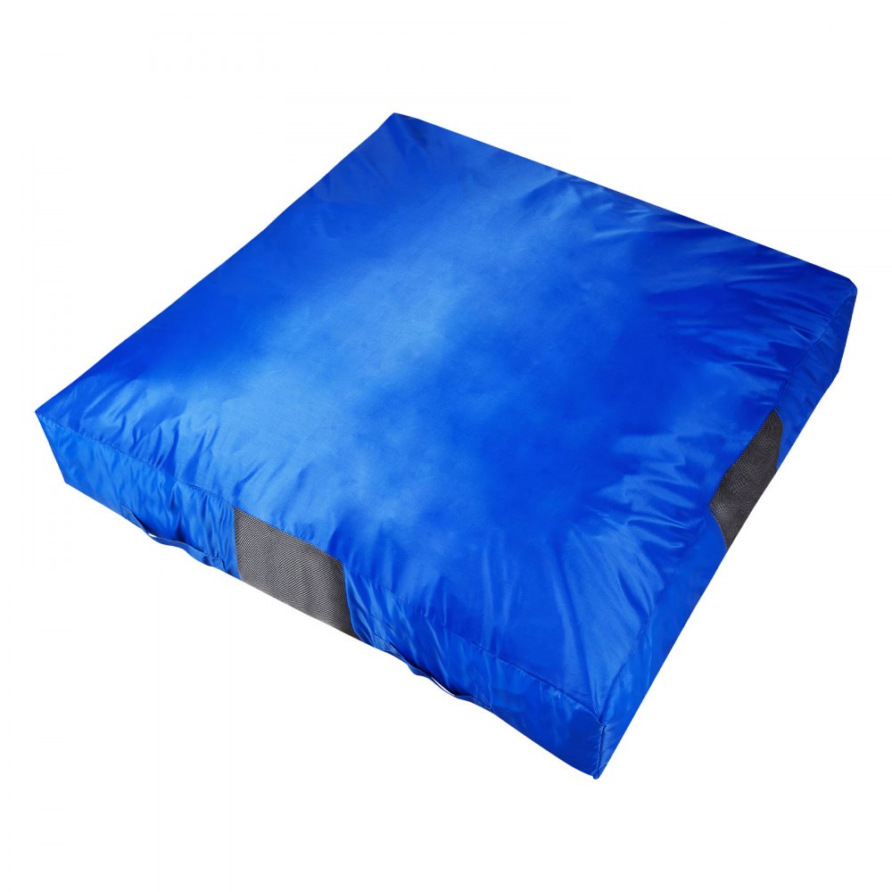 VEVOR Crash Pad, 5 x 5 ft Crash Pad for Kids Sensory with Foam Blocks and Washable Cover, Large Soft Foam Landing Zone Giant Pillow Mat, Sensory Room Equipment for Children Jumping, Relaxing & Play