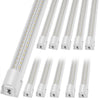 VEVOR 10 Pack LED Shop Light, 4 FT, 40W Linkable Shop Light Fixture, 6500 LM Ceiling Lights 59 in Power Cords with ON/OFF Switch 48 in Connector Cables, for Garage Warehouse Home Workkshop and Office